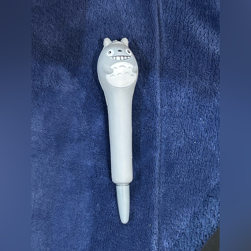 Charming Gray Character Pen for Kids